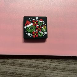 new grinch Christmas focal beads 