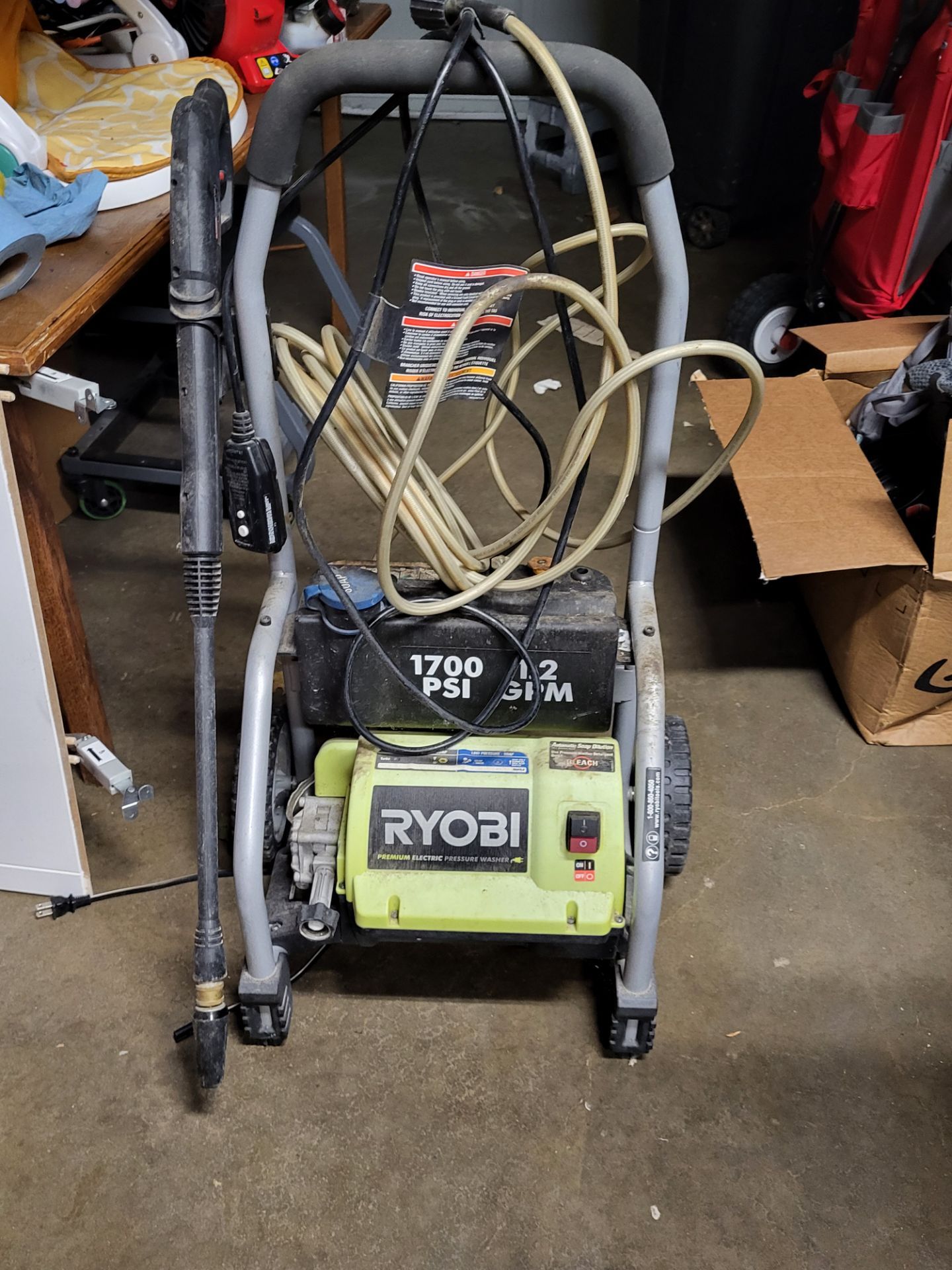 Ryobi power washer