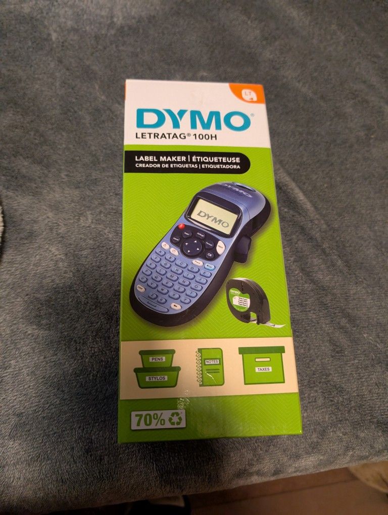 New Dymo Letratag 100H Label Printer - Open Box Never Used