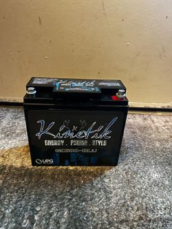 Kinetic 600 Watt battery