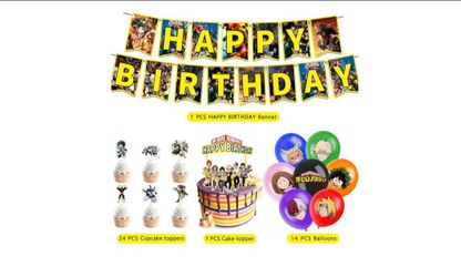 Jujutsu amine theme party bundle
