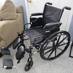 Wheelchair and Adjustable Medical Bed