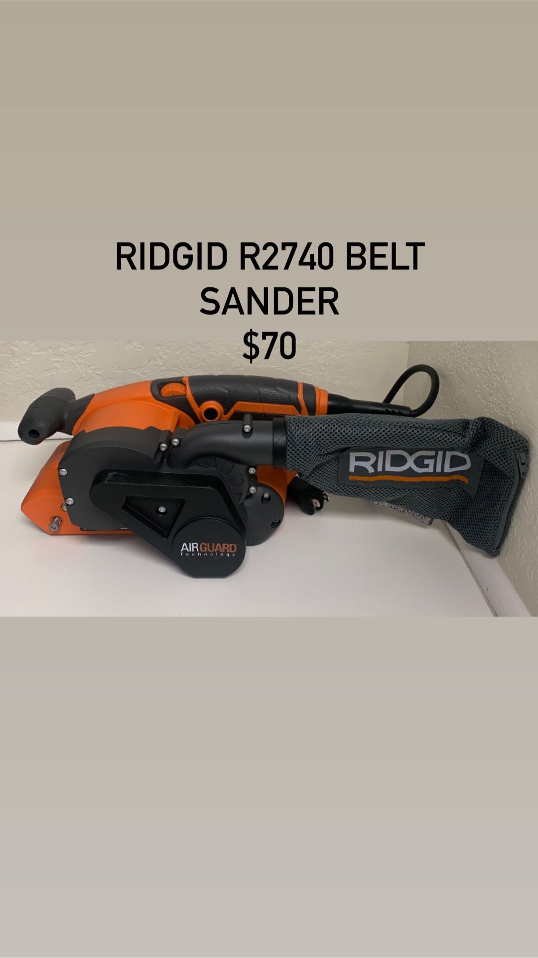 Ridgid Belt Sander #27327