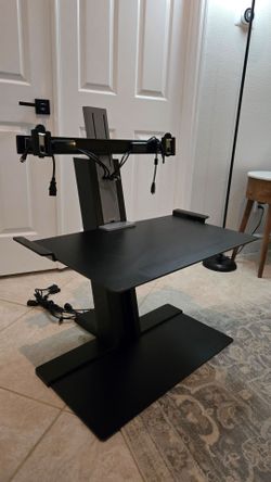 Humanscale Quickstand Eco Dual Monitor Black