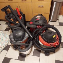Wet Dry Shop Vacuums $10-30