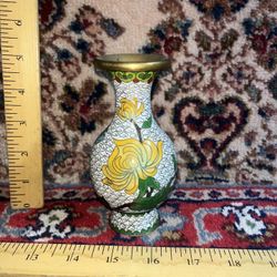 Vintage Chinese Cloissone Vase