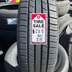 225-60-18 Michelin X Tour Full Used Tire Set $240 Free Mounting And Balancing 