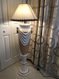 Brand new fancy porcelain floor lamp