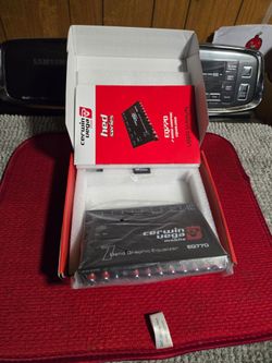 Cerwin Vega EQ770 7 Band Graphic Equalizer