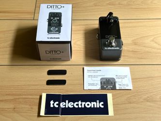 TC Electronics Ditto+ (Plus) Looper Guitar Pedal