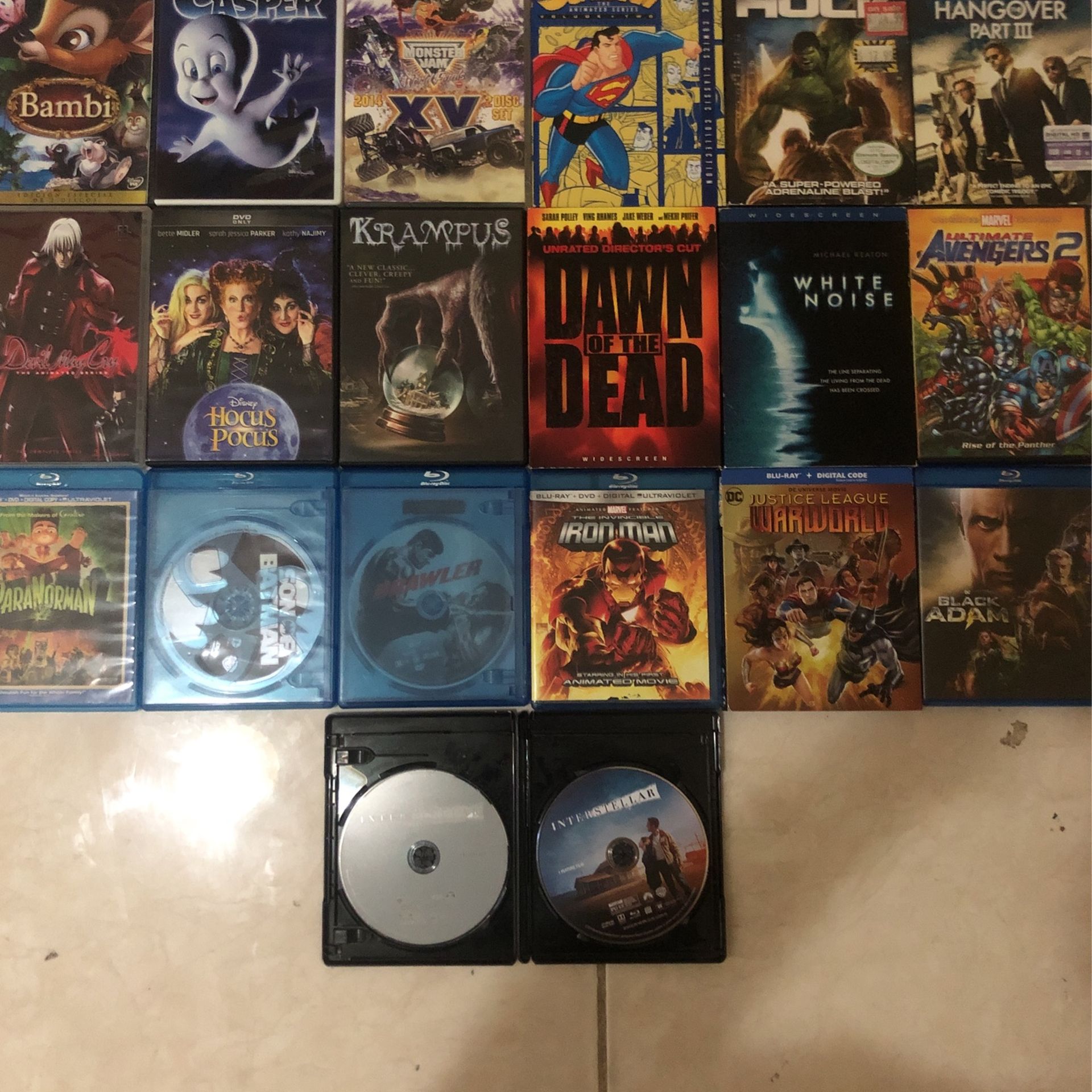 $7 + DVD’s