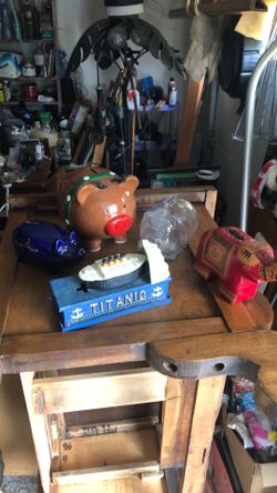 Coin bank collection 5 lot Piggy bank