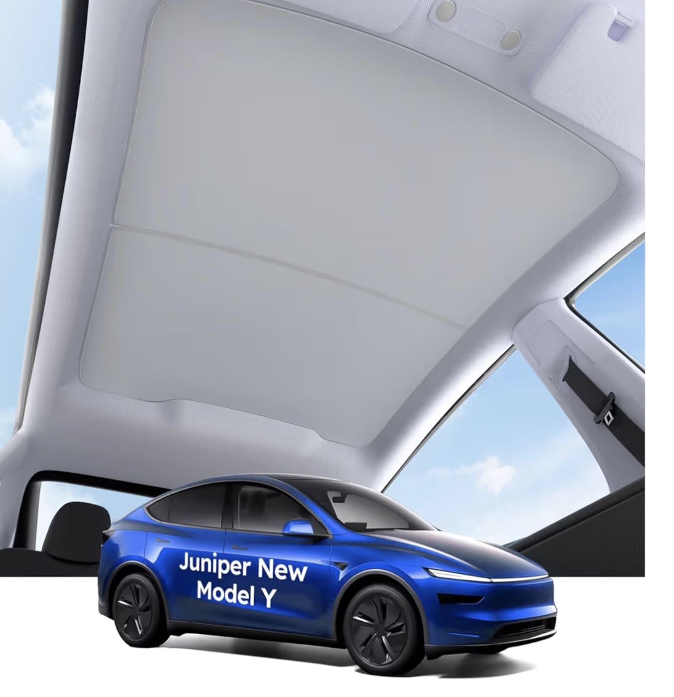 Sunshade model y juniper 2025 2026