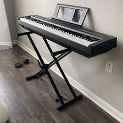 Yamaha P45 88-Key Weighted Digital Piano | Black 