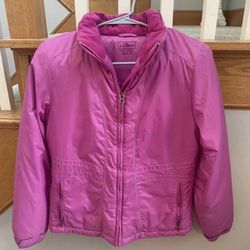 Kids L.L Bean Pink Girls Jacket