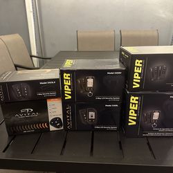 Avital and viper car alarms