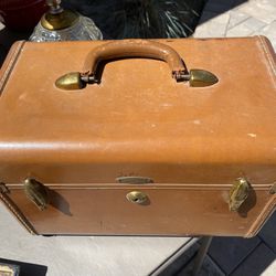 Vintage Samsonite Train Case Luggage 