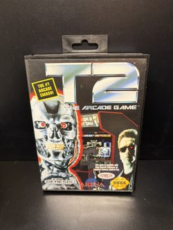 Terminator T2: The Arcade Game (SEGA Genesis, 1992) CIB Complete - Tested