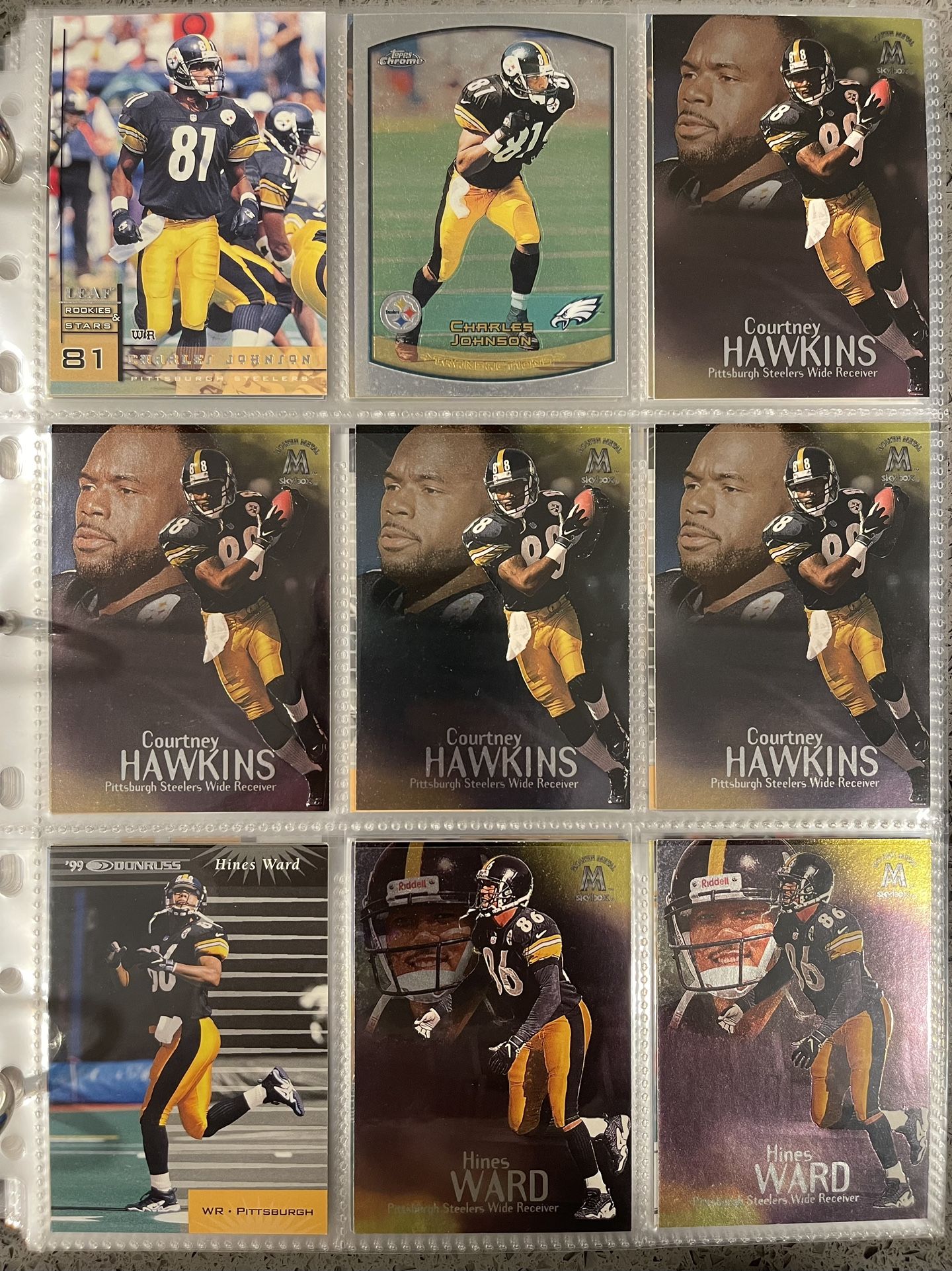Pittsburgh Steelers Football Cards