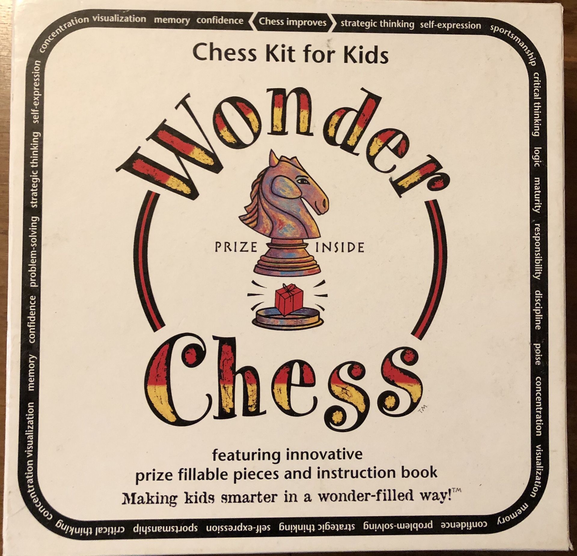 Chess board game. Teaching style for kids.