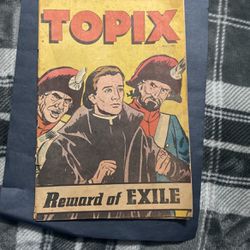Topix Reward Of Exile May 1 1949 Volume 7 #17