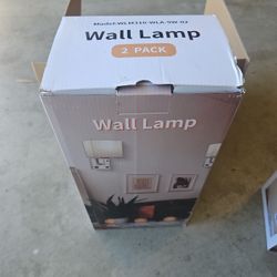 Sconces Set of 2, Wall Mounted Bedside Lamps with USB Port, AC Outlet
