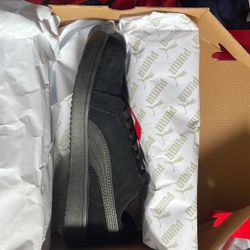 black puma steel toe shoes