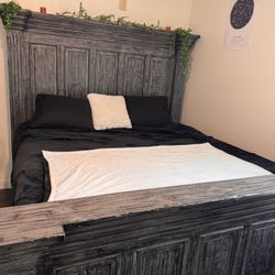 King Bed Frame With Box Springs
