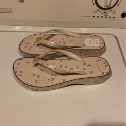 Tory Burch Wedge Sandals, New