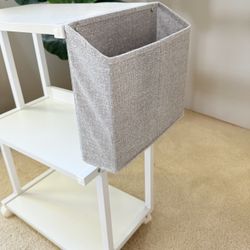 3-Tier Storage Side Table with Wheels  