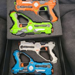 GPX Laser Tag Blasters, Set Of 4
