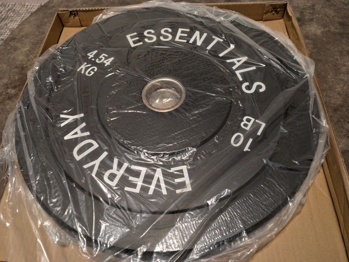 Bumper Plate Weights Set 10 Lb 