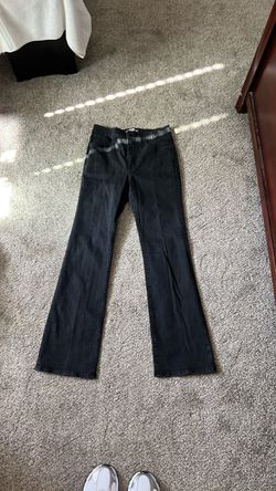 Black Washed Denim Jeans