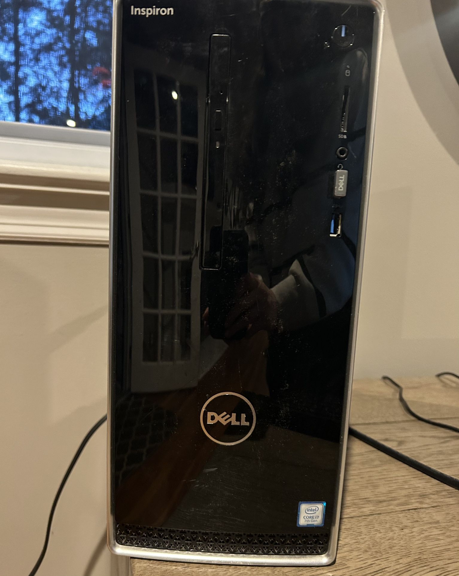 Dell Inspiron Desktop Computer With Add In Video Card