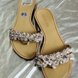 Bling Flat Slides