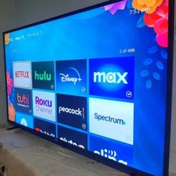 SMART  TV   TCL    55"  4K  ROKU   LED  HDR   DOLBY   VISION   FULL  UHD  2160p🛑🛑 ( NEGOTIABLE ) 🛑⬅️FREE  DELIVERY🛑🛑