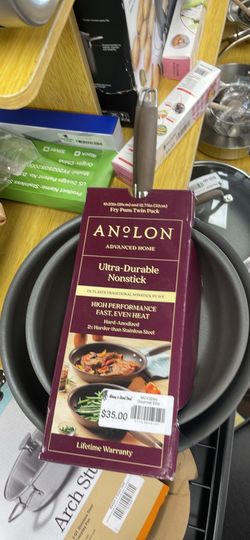 Anolon fry pans twin pack