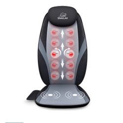 SnailLax Shiatsu Back Massager with Heat & Vibration,Massage Seat Cushion - 256