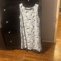 Light blue sundress