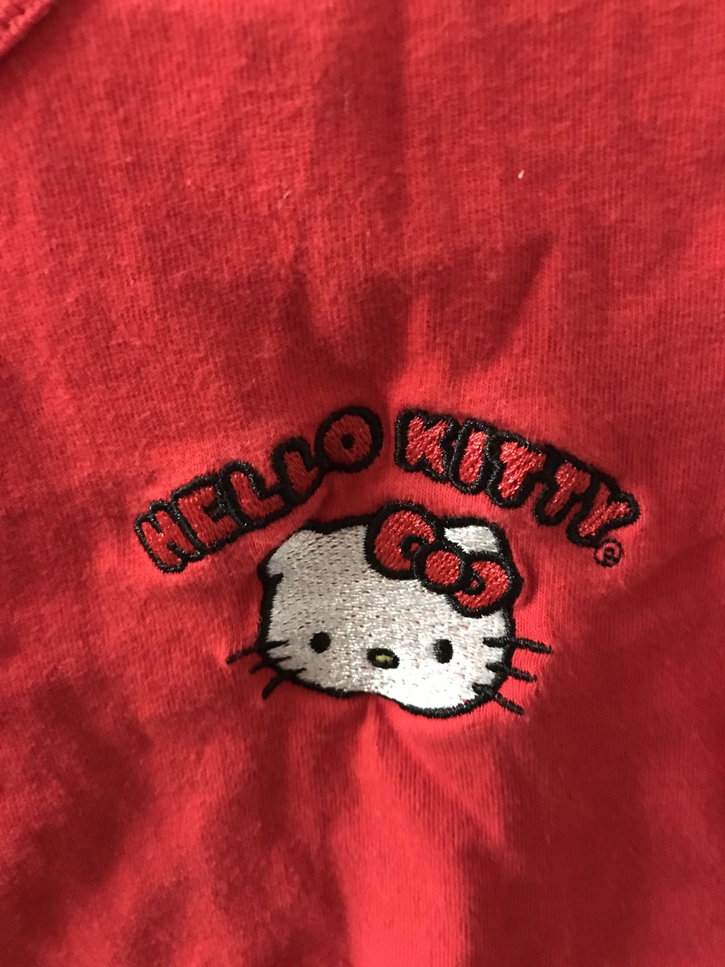 Hello Kitty Sanrio red top for kids
