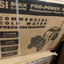 Commercial Pressure Washer  (gas)