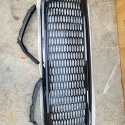 04-08 Ford F150 Glossy Honeycomb Style Mesh Front Bumper Hood Grille Grill