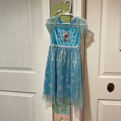 Disney Princess Elsa Dress Size3 