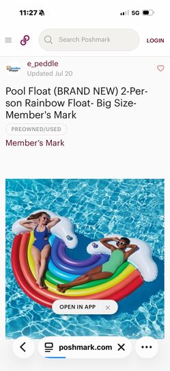 Rainbow float