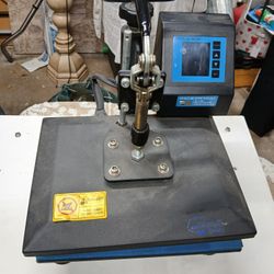 Heat Press For Iron Ons Like New Condition 