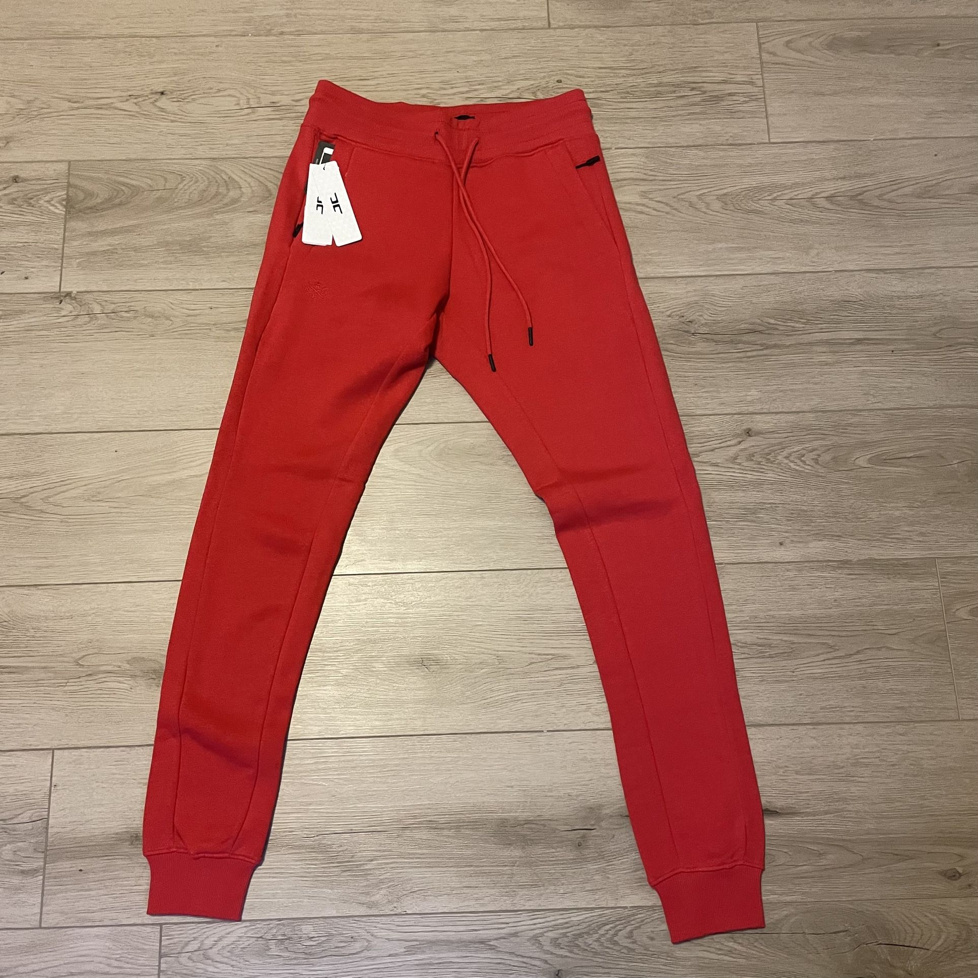 Size Small - Jordan Craig Uptown Jogger Sweatpants Red (NEW WITH TAGS)