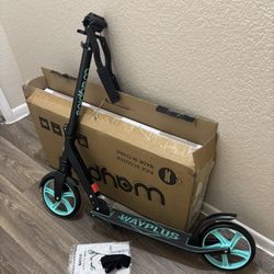 Kick Scooter for Ages 6+, Kid, Teens & Adults. Max Load 240 LBS. Foldable, Lightweight, 8IN Big Wheels for Kids, Teen and Adults, 4 Adjustable Levels.