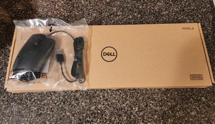 Dell Wired Keyboard & Mouse * NEW *