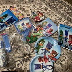 Pj Mask Birthday Party Supplies