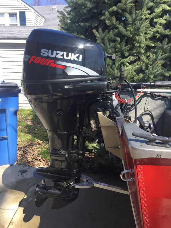 25 Hp Suzuki Outboard Electric Start